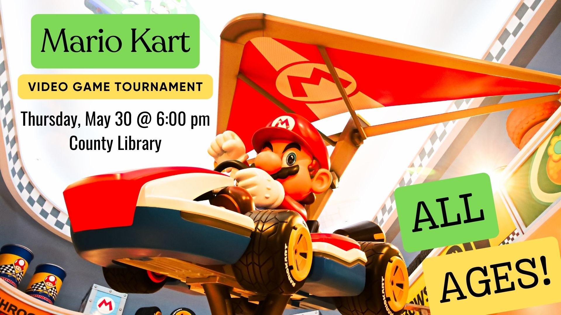 All Ages Video Game Tournament